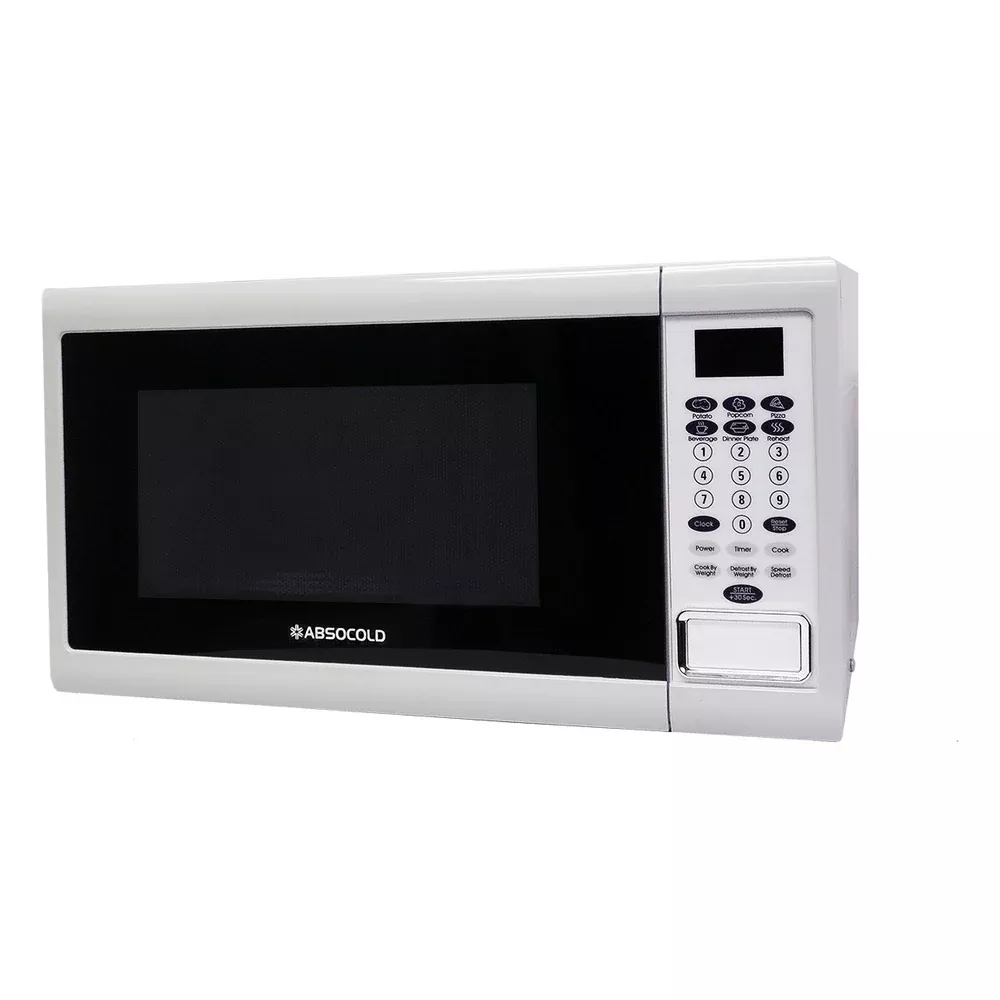 Absocold AM090DWIPA 19" White Countertop Microwave
