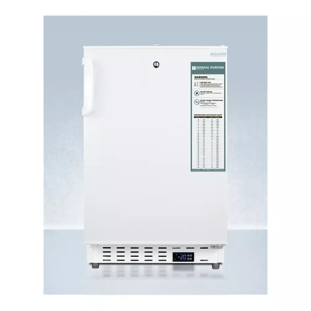 accucold-ada305af-20-white-upright-freezer AccuCold ADA305AF 20" White Upright Freezer