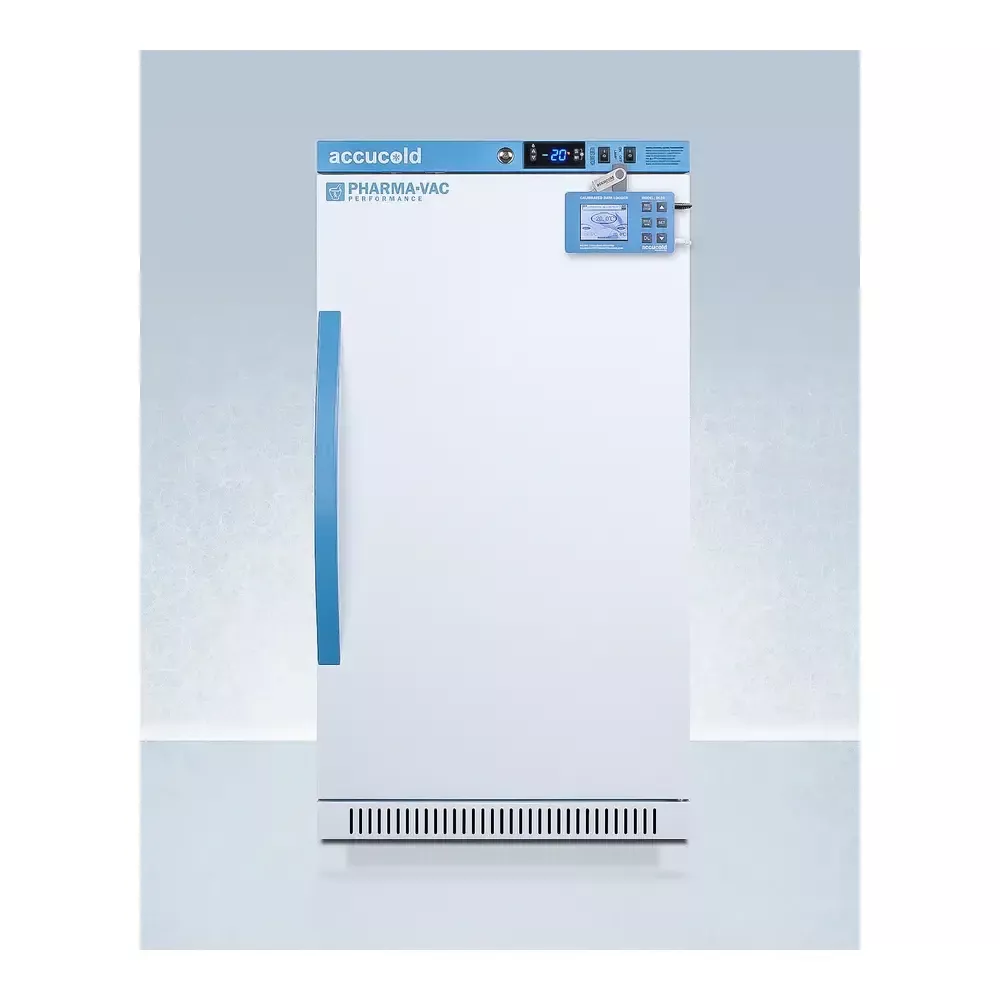 accucold-afz2pvbiadadl2b-20-white-upright-freezer AccuCold AFZ2PVBIADADL2B 20" White Upright Freezer