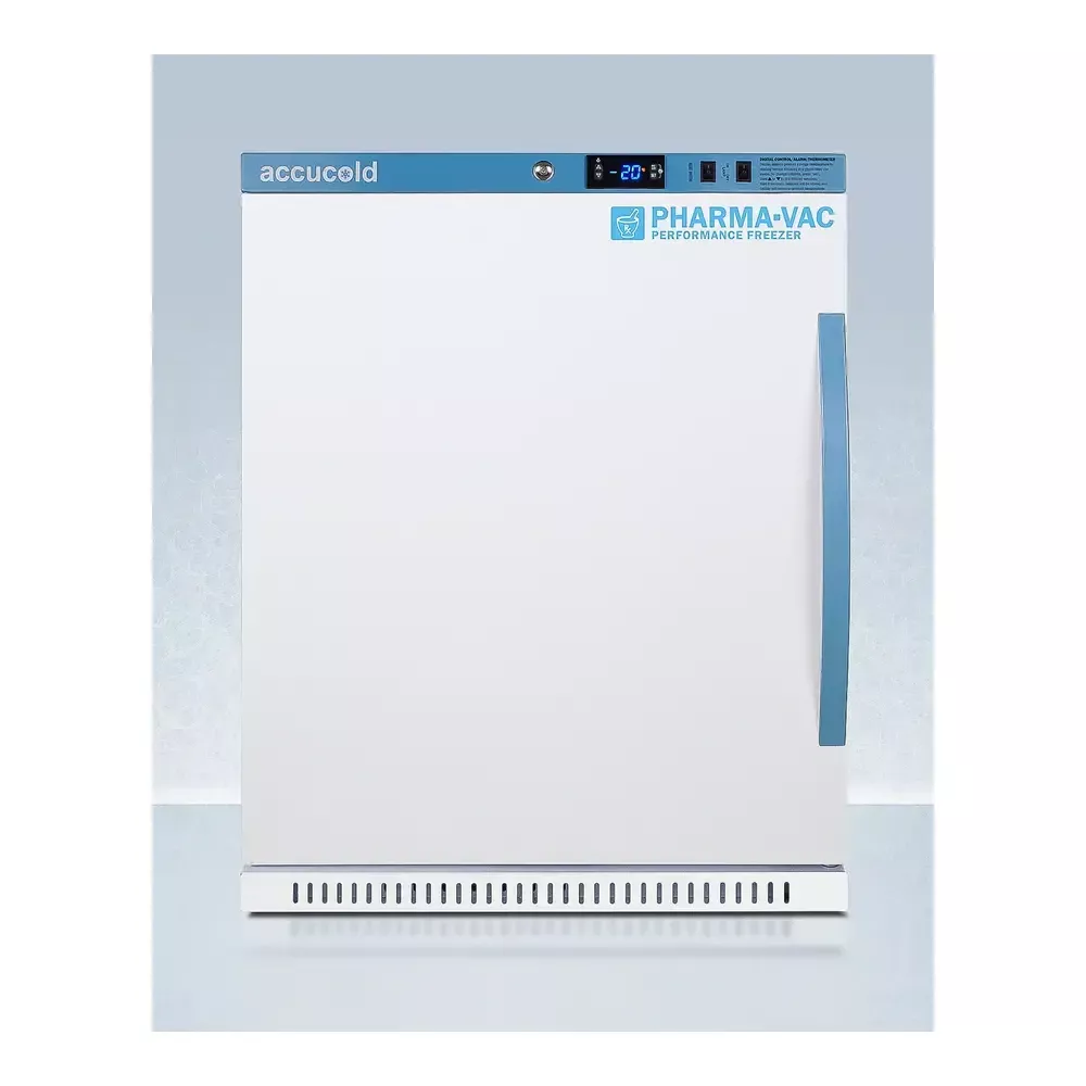 accucold-afz5pvbiadalhd-24-white-upright-freezer AccuCold AFZ5PVBIADALHD 24" White Upright Freezer