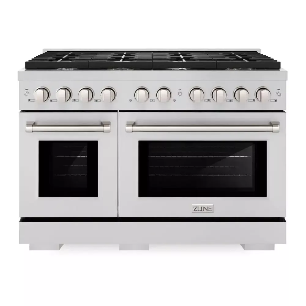 zline-sdr48-paramount-48-stainless-steel-dual-fuel-range ZLINE SDR48 Paramount 48" Stainless Steel Dual Fuel Range