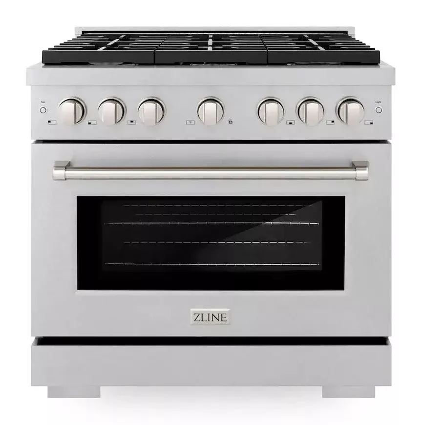 zline-sdrs36-paramount-36-stainless-steel-dual-fuel-range ZLINE SDRS36 Paramount 36" Stainless Steel Dual Fuel Range