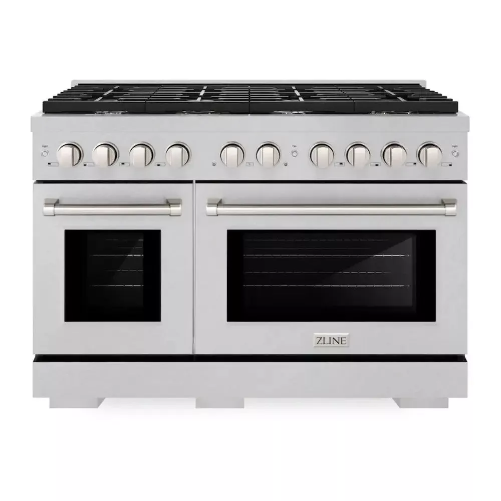 zline-sdrs48-paramount-48-stainless-steel-dual-fuel-range ZLINE SDRS48 Paramount 48" Stainless Steel Dual Fuel Range