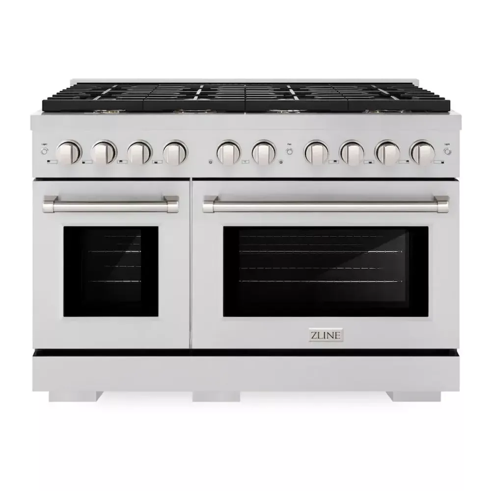 zline-sgrbr48-paramount-48-stainless-steel-gas-range ZLINE SGRBR48 Paramount 48" Stainless Steel Gas Range