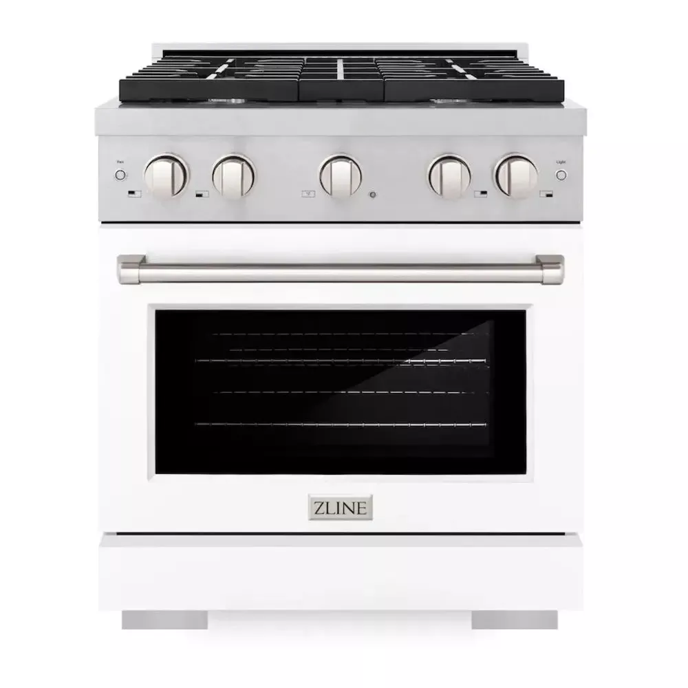 ZLINE SGRSWM30 Paramount 30" White Gas Range