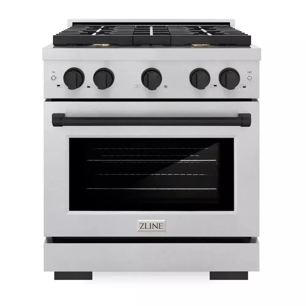 ZLINE SGRSZ30MB Paramount 30" Stainless Steel Gas Range