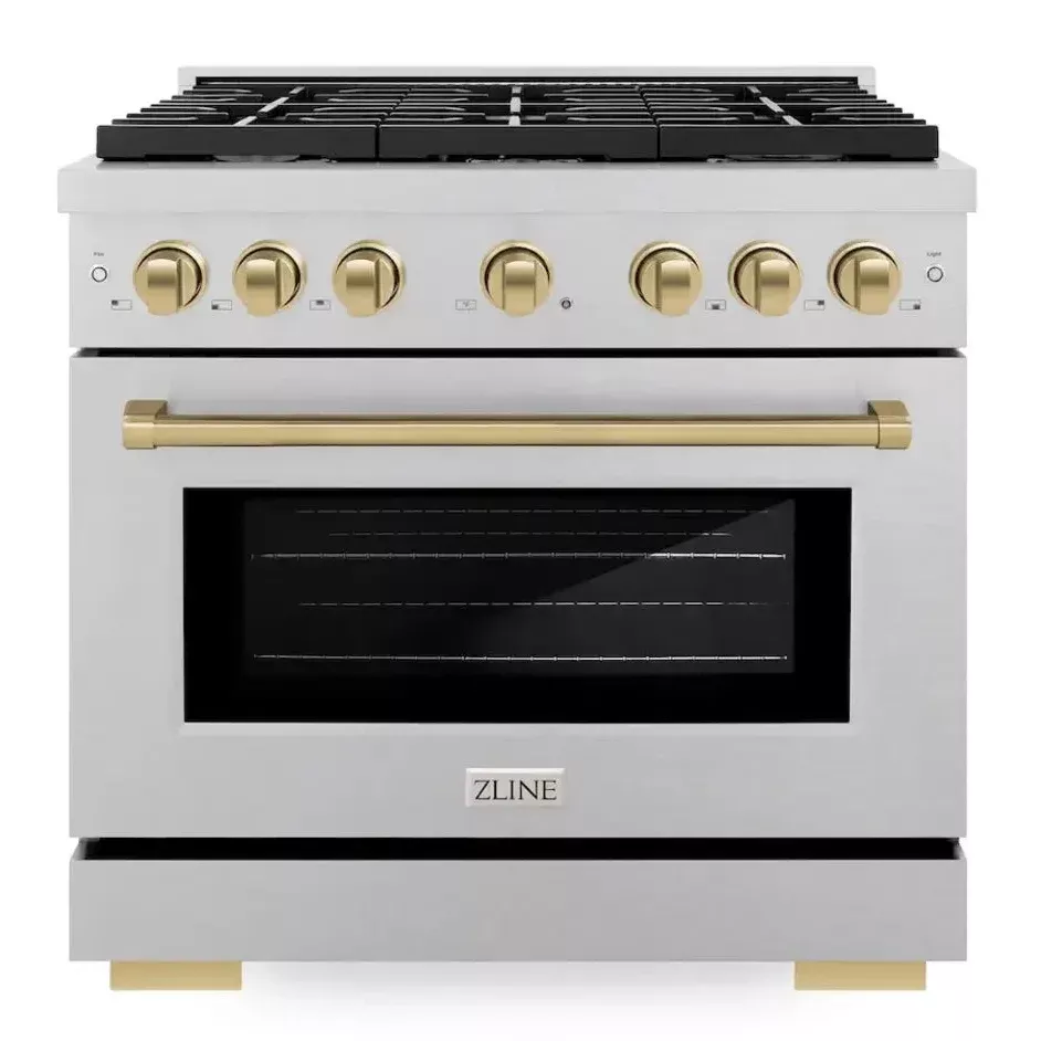 ZLINE SGRSZ36CB Paramount 36" Stainless Steel Gas Range