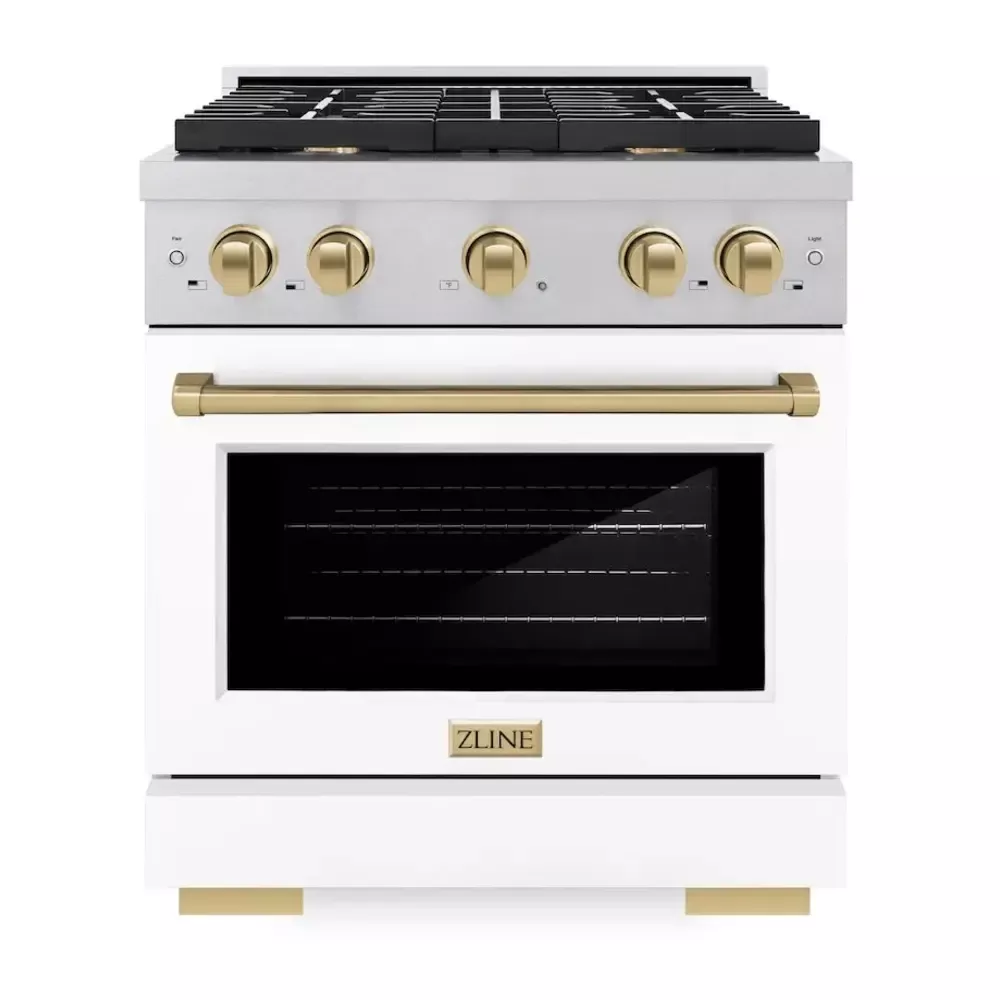ZLINE SGRSZWM30CB Paramount 30" White Gas Range