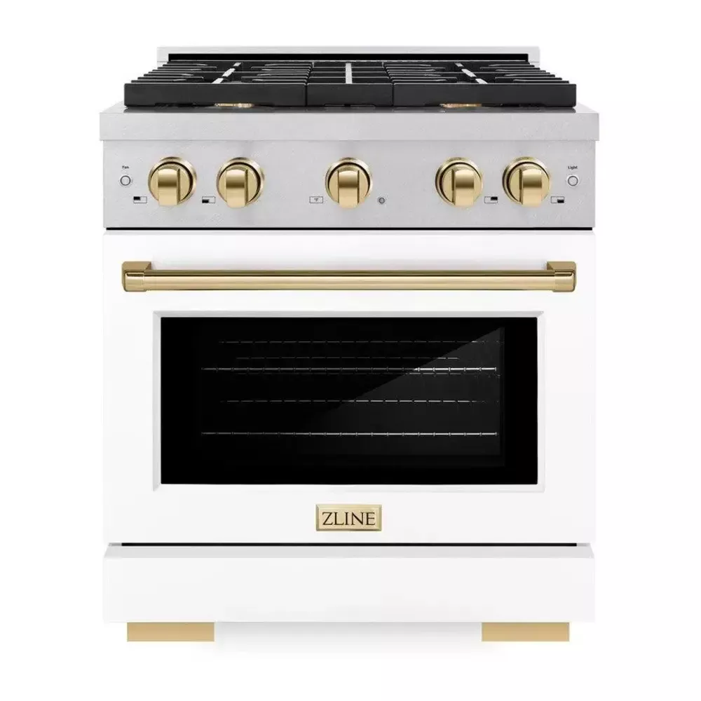 ZLINE SGRSZWM30G Paramount 30" White Gas Range