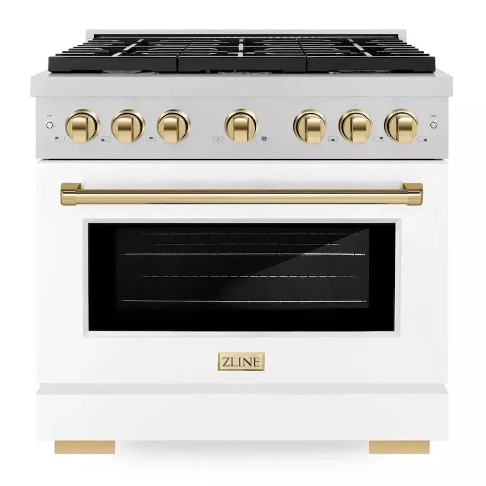 ZLINE SGRSZWM36G Paramount 36" White Gas Range