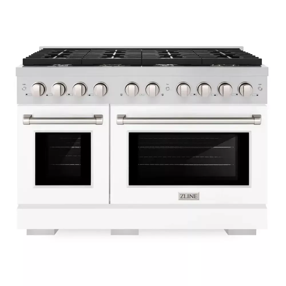 zline-sgrwm48-paramount-48-white-gas-range ZLINE SGRWM48 Paramount 48" White Gas Range