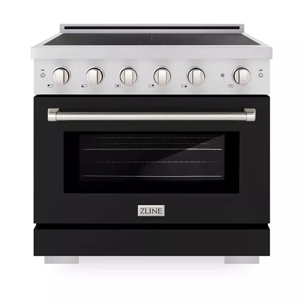 zline-sinrblm36-paramount-36-black-induction-range ZLINE SINRBLM36 Paramount 36" Black Induction Range