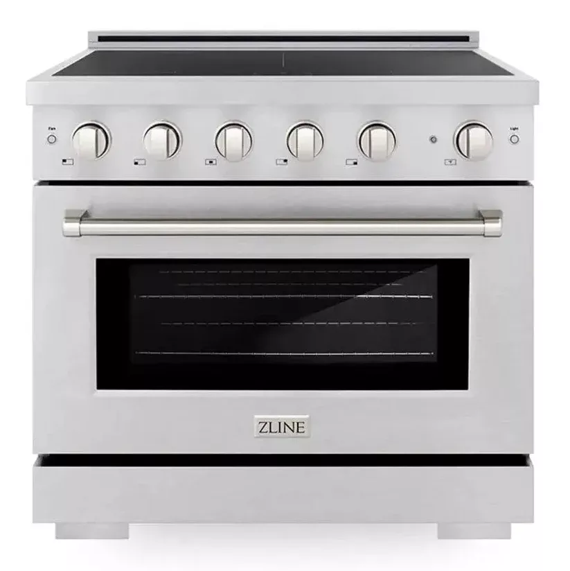 zline-sinrs36-paramount-36-stainless-steel-induction-range ZLINE SINRS36 Paramount 36" Stainless Steel Induction Range