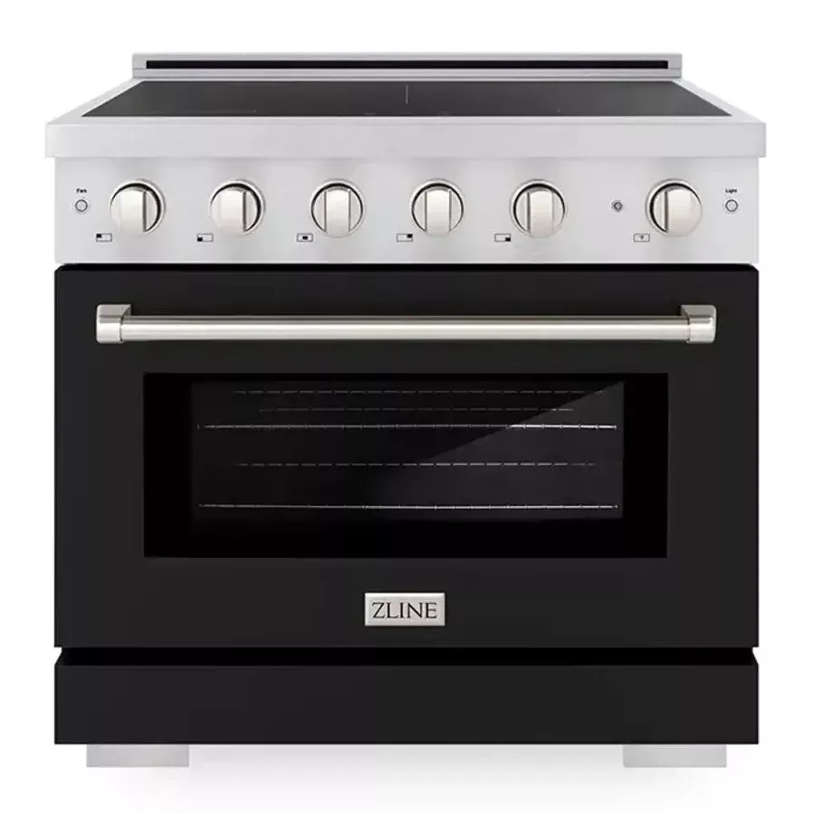 zline-sinrsblm36-paramount-36-black-induction-range ZLINE SINRSBLM36 Paramount 36" Black Induction Range
