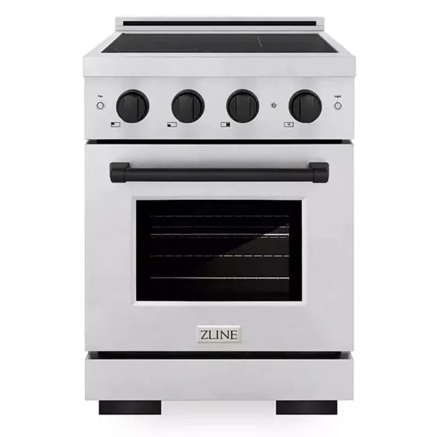 zline-sinrsz24mb-paramount-24-stainless-steel-induction-range ZLINE SINRSZ24MB Paramount 24" Stainless Steel Induction Range