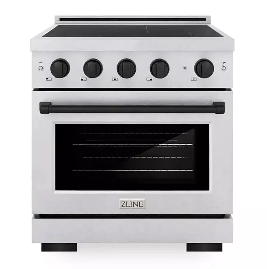 zline-sinrsz30mb-paramount-30-stainless-steel-induction-range ZLINE SINRSZ30MB Paramount 30" Stainless Steel Induction Range