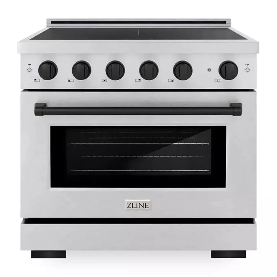 zline-sinrsz36mb-paramount-36-stainless-steel-induction-range ZLINE SINRSZ36MB Paramount 36" Stainless Steel Induction Range