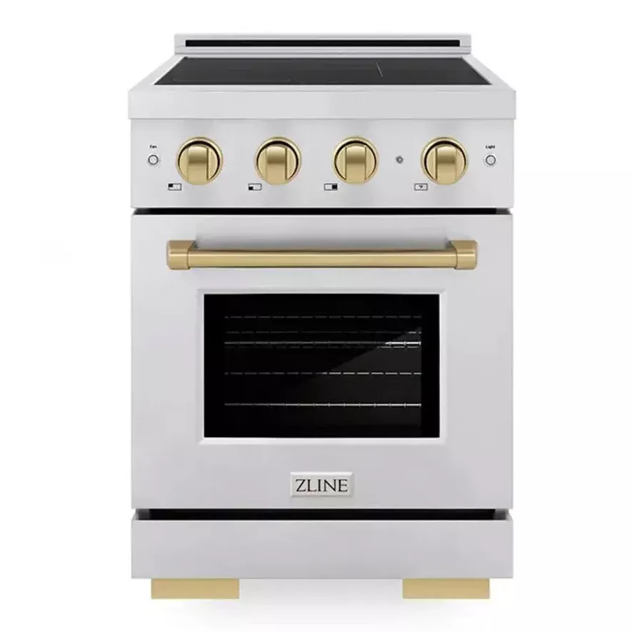 zline-sinrz24cb-paramount-24-stainless-steel-induction-range ZLINE SINRZ24CB Paramount 24" Stainless Steel Induction Range