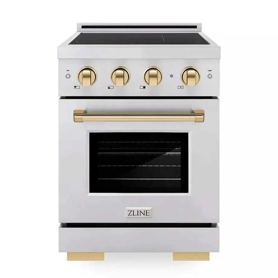 zline-sinrz24g-paramount-24-stainless-steel-induction-range ZLINE SINRZ24G Paramount 24" Stainless Steel Induction Range