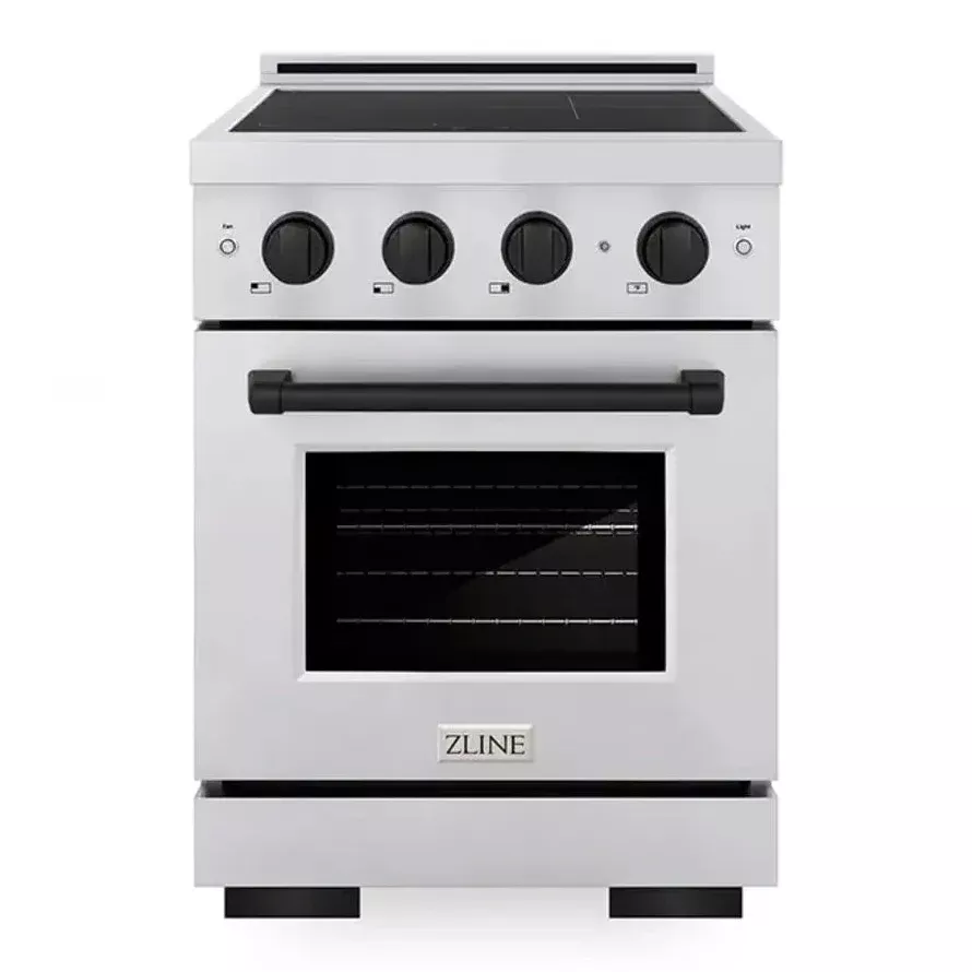 zline-sinrz24mb-paramount-24-stainless-steel-induction-range ZLINE SINRZ24MB Paramount 24" Stainless Steel Induction Range