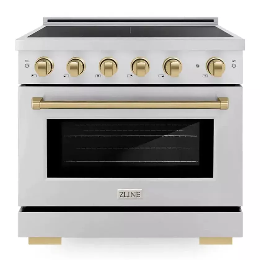 zline-sinrz36cb-paramount-36-stainless-steel-induction-range ZLINE SINRZ36CB Paramount 36" Stainless Steel Induction Range
