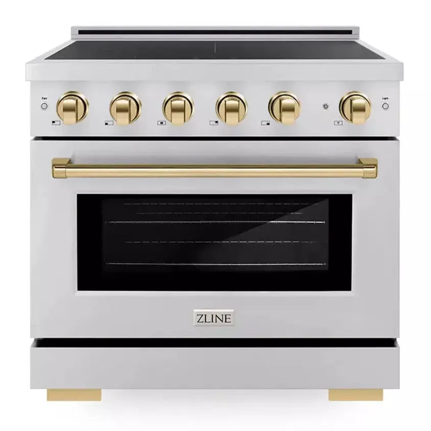 zline-sinrz36g-paramount-36-stainless-steel-induction-range ZLINE SINRZ36G Paramount 36" Stainless Steel Induction Range