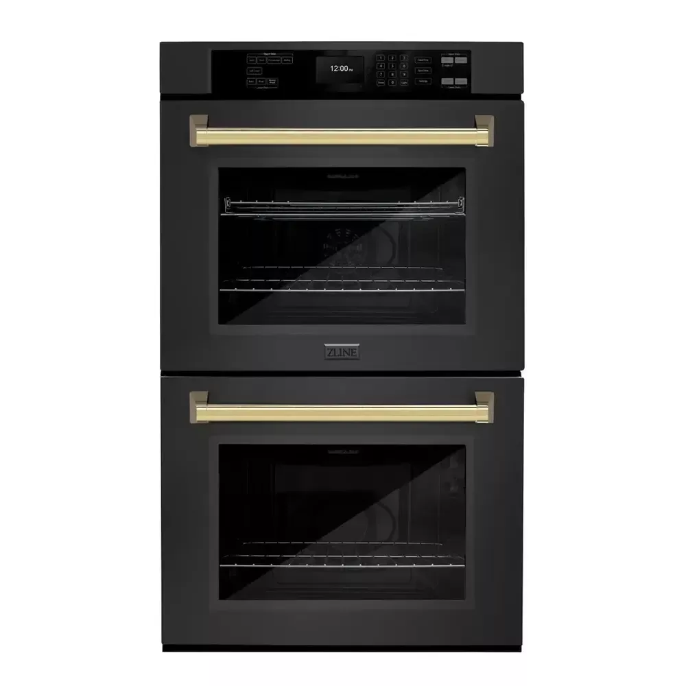zline-wadbz30g-30-black-stainless-steel-double-wall-oven ZLINE WADBZ30G 30" Black Stainless Steel Double Wall Oven