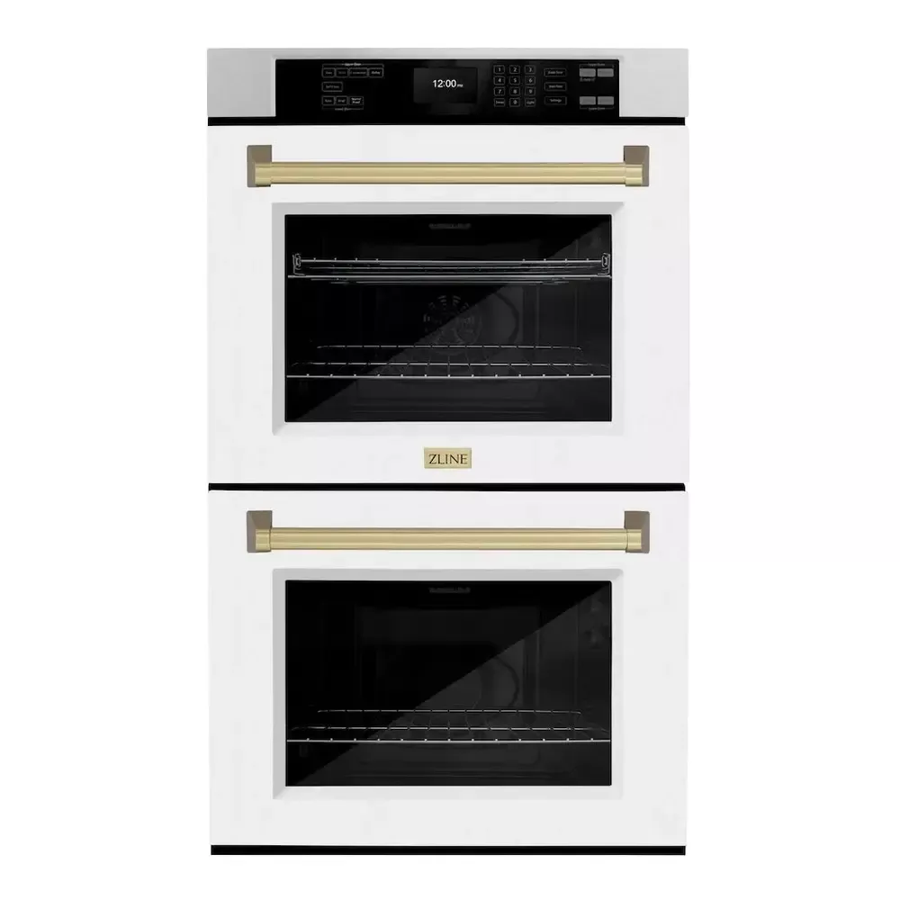 zline-wadszwm30cb-30-white-double-wall-oven ZLINE WADSZWM30CB 30" White Double Wall Oven
