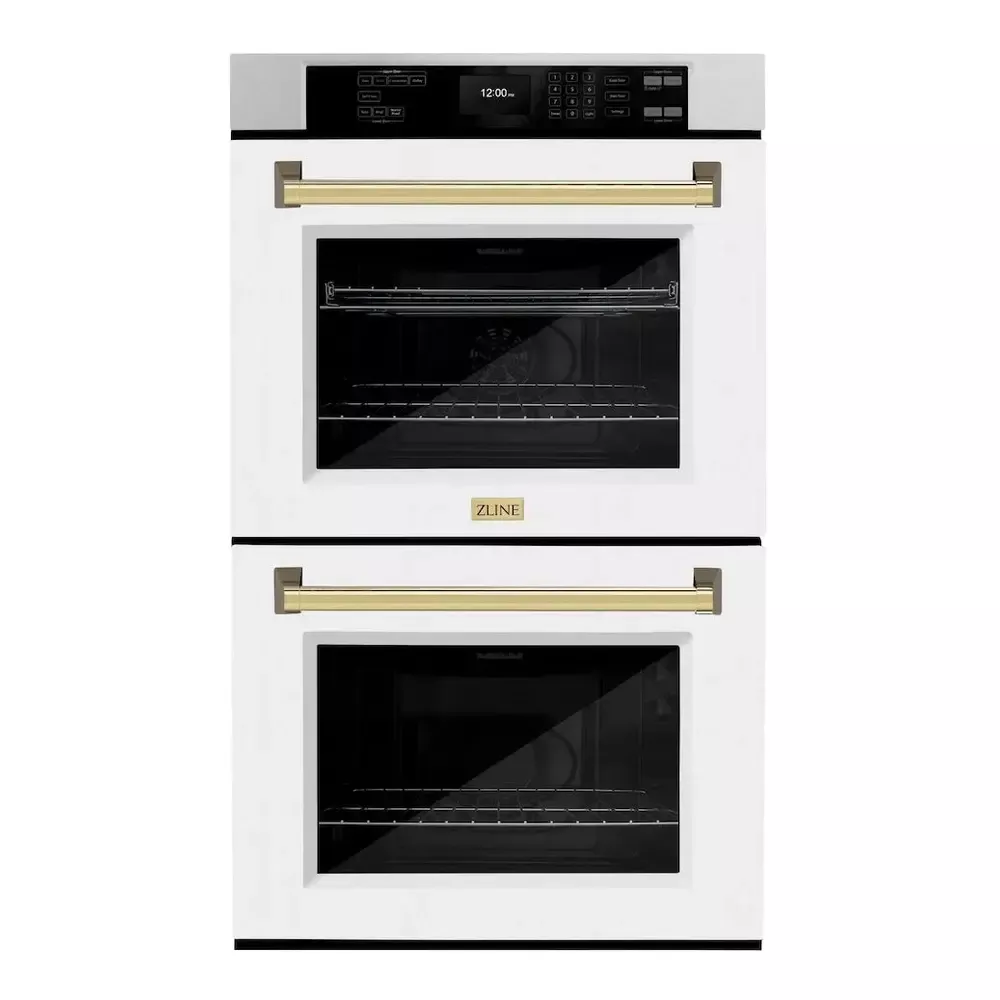 zline-wadszwm30g-30-white-double-wall-oven ZLINE WADSZWM30G 30" White Double Wall Oven