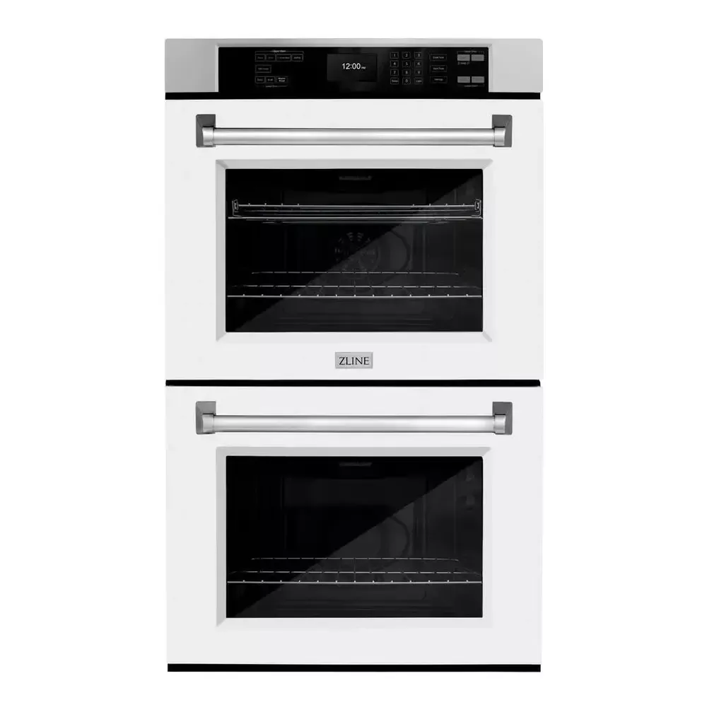 zline-wadwm30-30-white-double-wall-oven ZLINE WADWM30 30" White Double Wall Oven