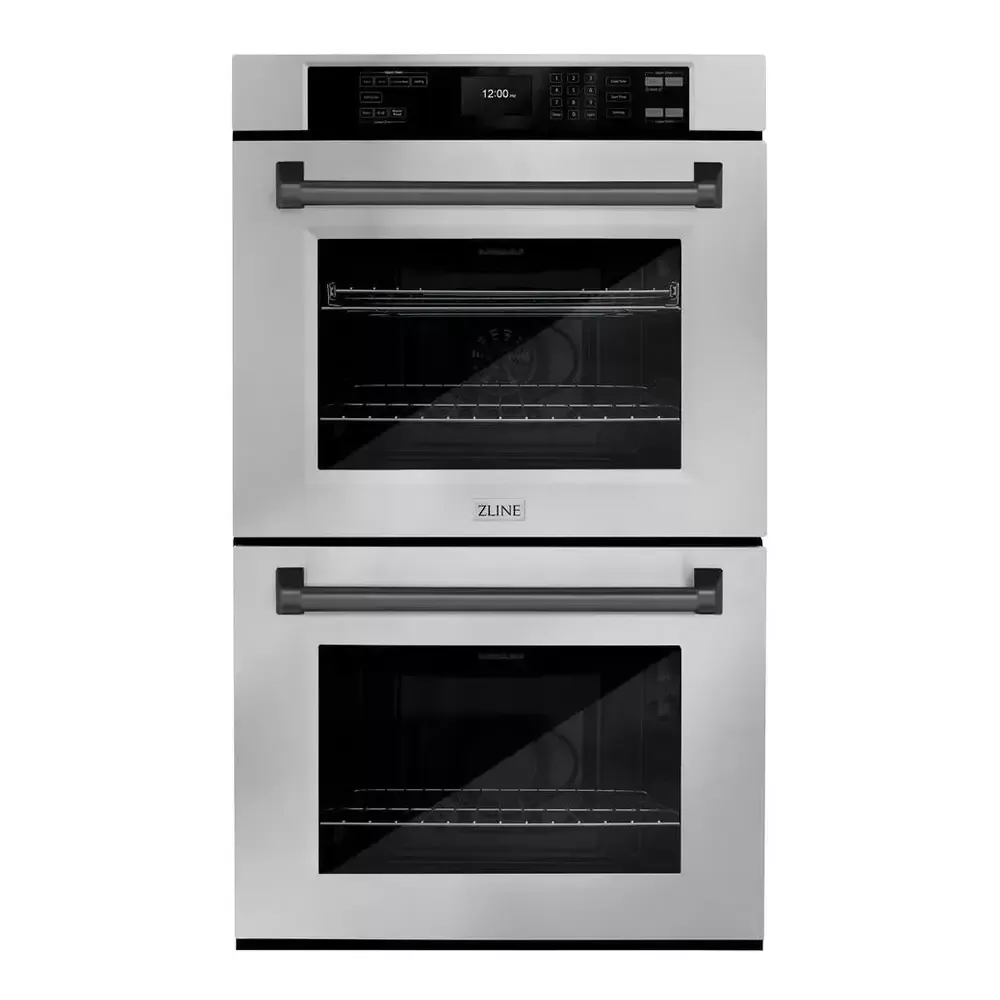 zline-wadz30mb-30-stainless-steel-double-wall-oven ZLINE WADZ30MB 30" Stainless Steel Double Wall Oven