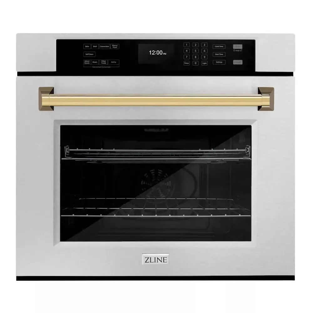 zline-wassz30g-30-stainless-steel-single-wall-oven ZLINE WASSZ30G 30" Stainless Steel Single Wall Oven
