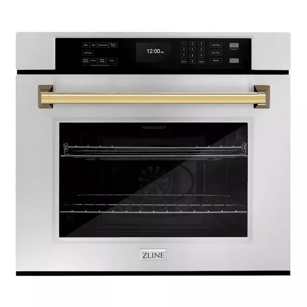 zline-wasz30g-30-stainless-steel-single-wall-oven ZLINE WASZ30G 30" Stainless Steel Single Wall Oven