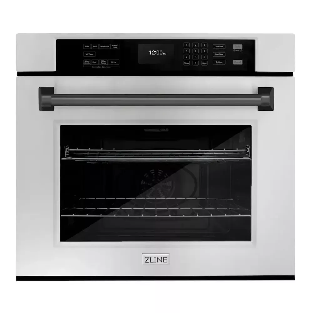 zline-wasz30mb-30-stainless-steel-single-wall-oven ZLINE WASZ30MB 30" Stainless Steel Single Wall Oven